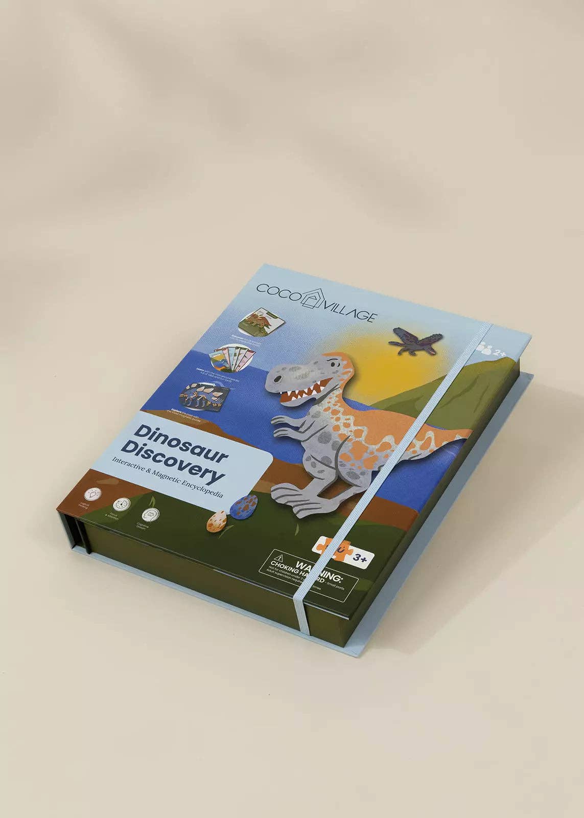 Interactive & Magnetic Encyclopedia – Dinosaur Discovery (English Version)