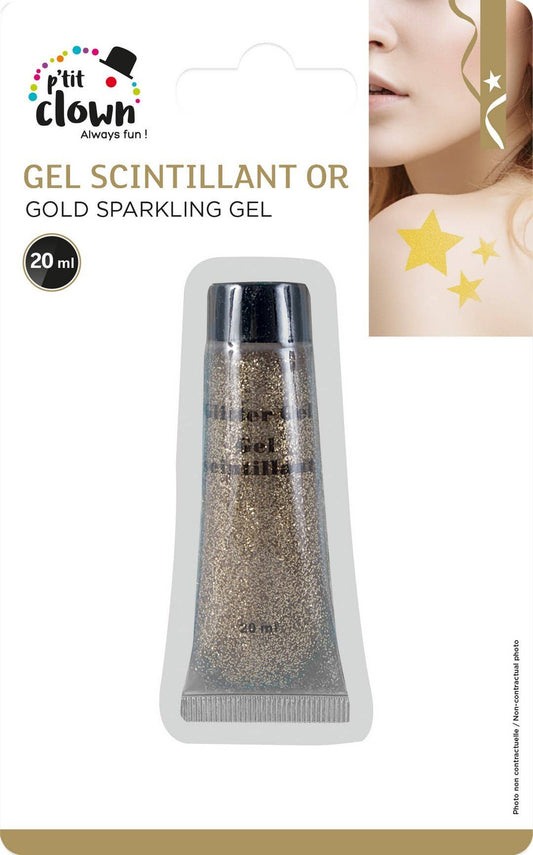 P'tit Clown - Glitter Gel - 20 ml - Gold