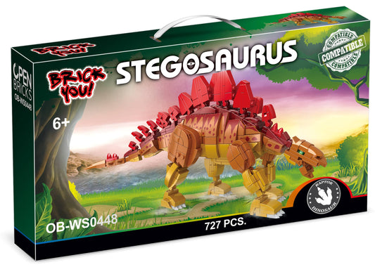 Open Bricks  - Stegosaurus