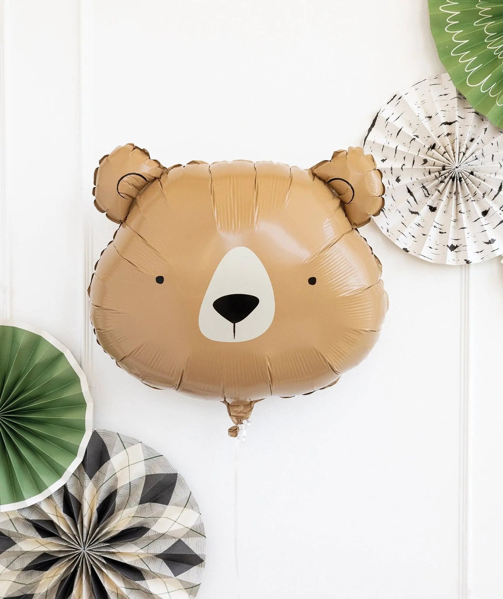 ADV915 -  Adventure Bear Shaped Mylar Balloon My Mind’s Eye