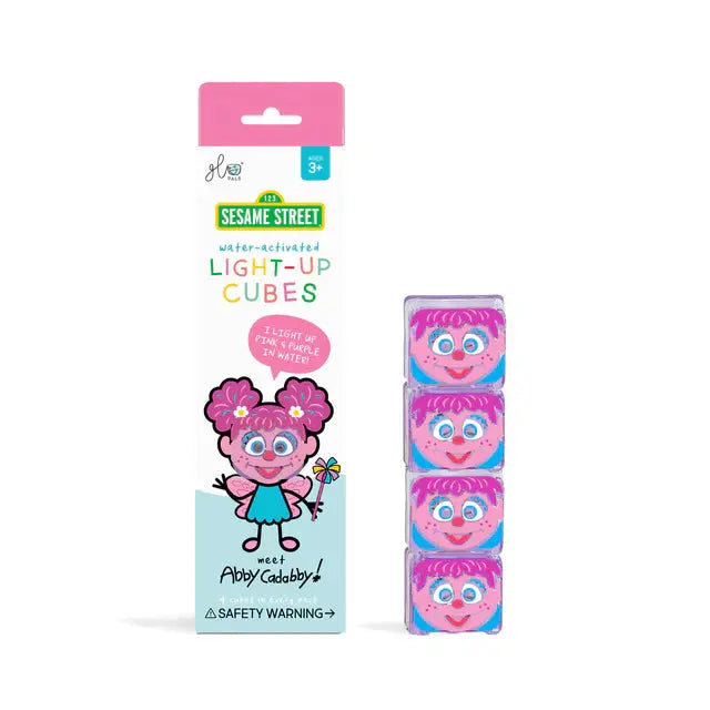 Abby Sesame Street -  Light-Up Cubes Glo Pals