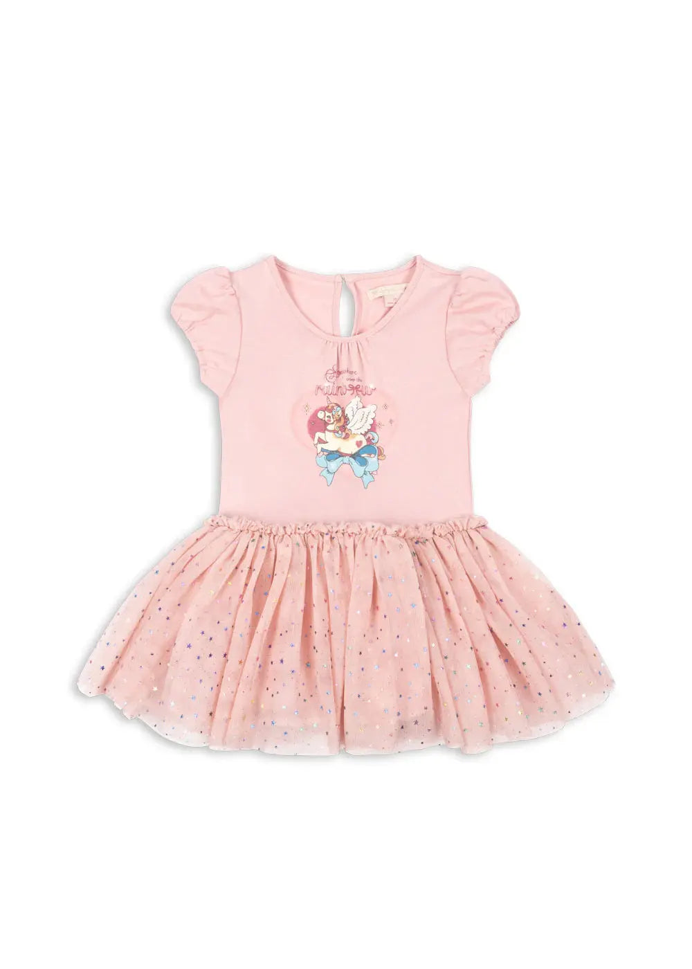 Ada Fairy Ballerina Glitter tutu - Fairy Etoile Holographic pink Konges Slojd