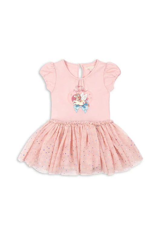 Ada Fairy Ballerina Glitter tutu - Fairy Etoile Holographic pink Konges Slojd