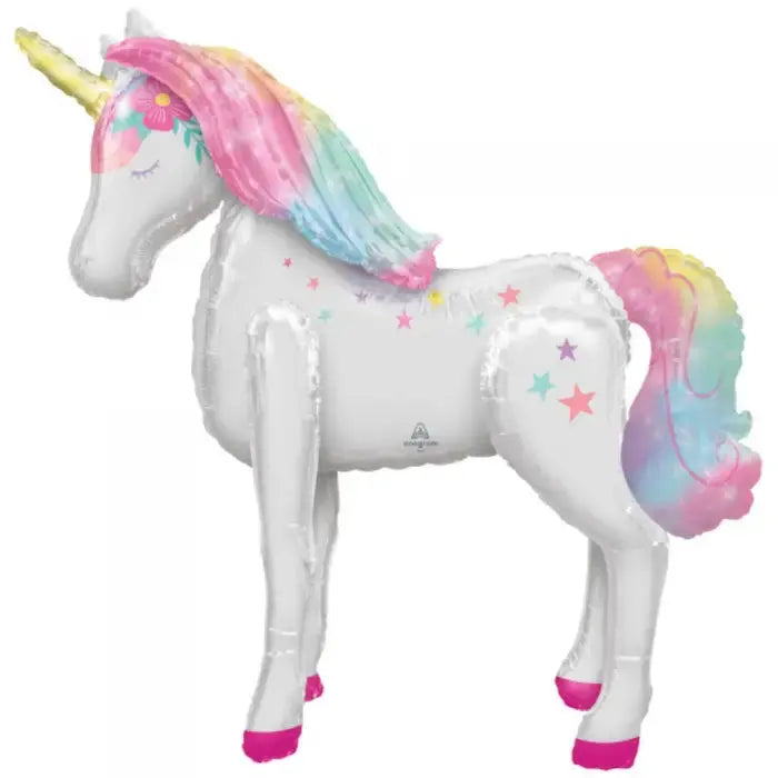 AirWalker Enchanted Unicorn Balloon 106x116cm anagram