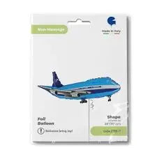 Airplane Blue Balloon Grabbo