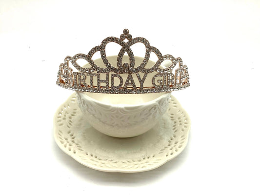 All Little Cute Things - Birthday Girl Crown for Tea Parties, Tiara Table Settings All Little Cute Things