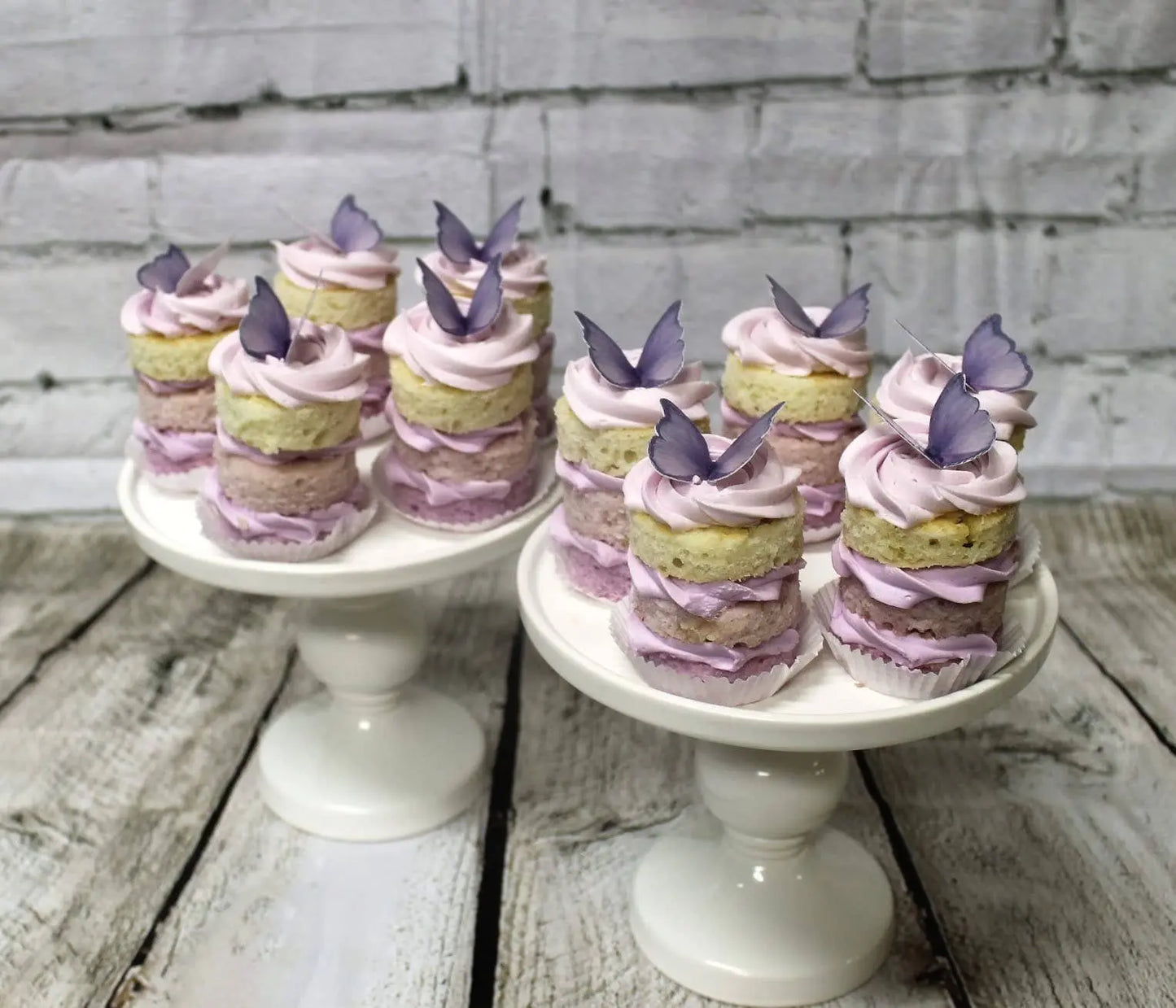 All Little Cute Things - Edible Wafer Paper Butterflies for Tea Party Dessert Toppers All Little Cute Things