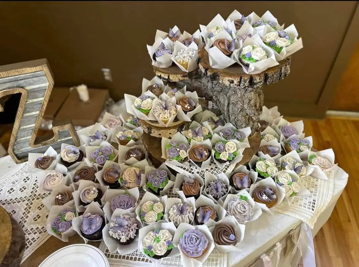 All Little Cute Things - Edible Wafer Paper Butterflies for Tea Party Dessert Toppers All Little Cute Things