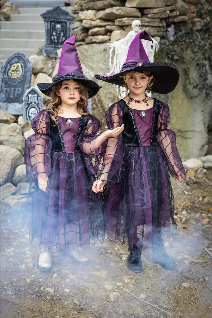 Amethyst the Spider Witch Dress with Hat Great Pretenders