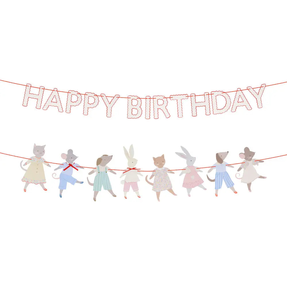 Animal friends garland Meri Meri