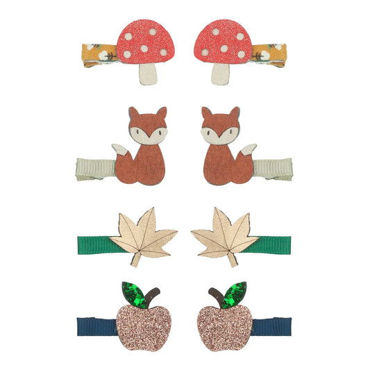 Autumn forest mini clips Mimi & Lula