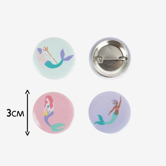 BADGES - MERMAID My Little Day