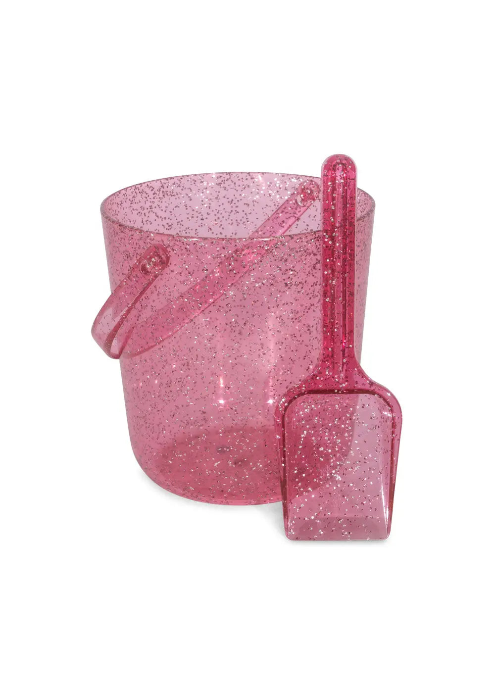BEACH BUCKET AND SHOVEL GLITTER Konges Slojd
