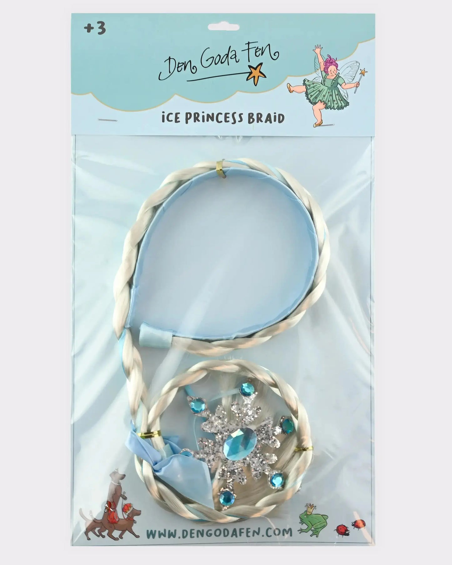 BRAID ICE BLUE BLONDE DELUXE Den Goda Fen