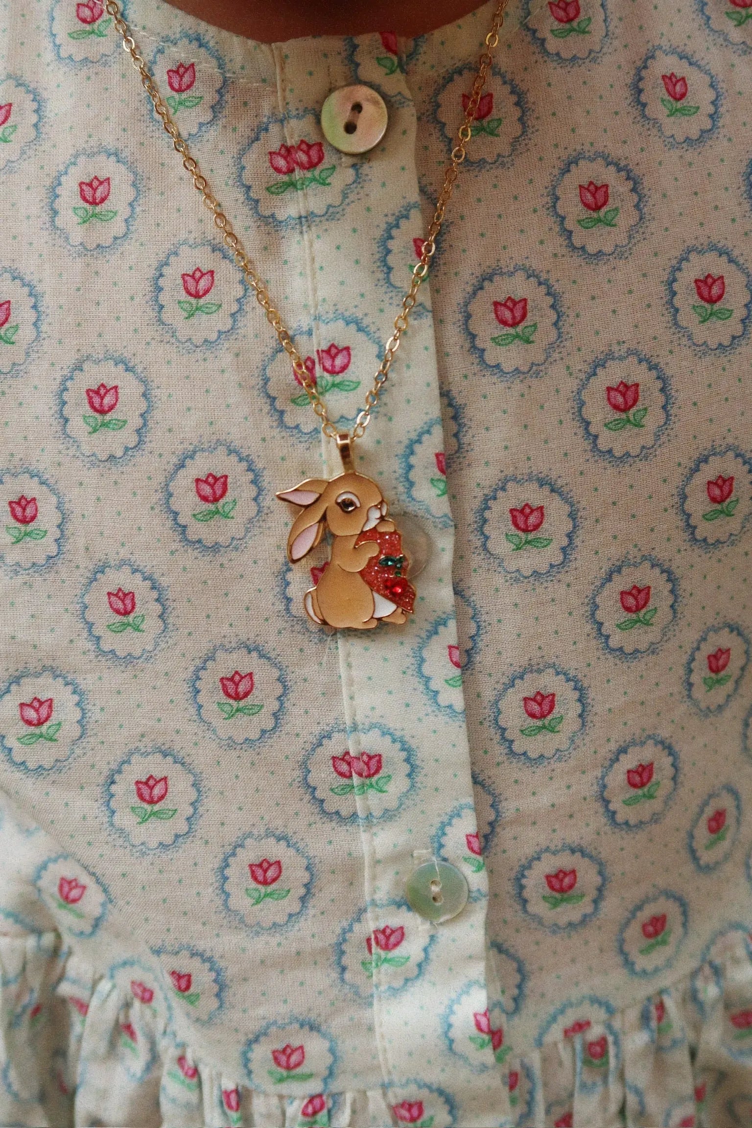 BUNNY BESTIE NECKLACE Konges Slojd