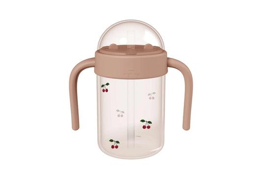Baby Bottle with handle - cherry Konges Slojd