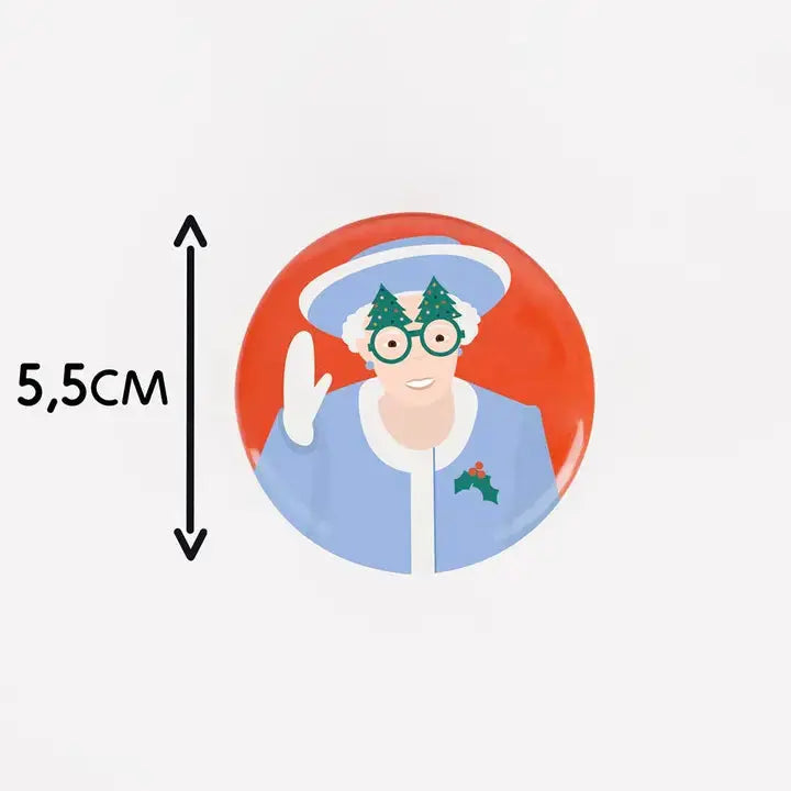 Badge - Christmas Royal Star My Little Day