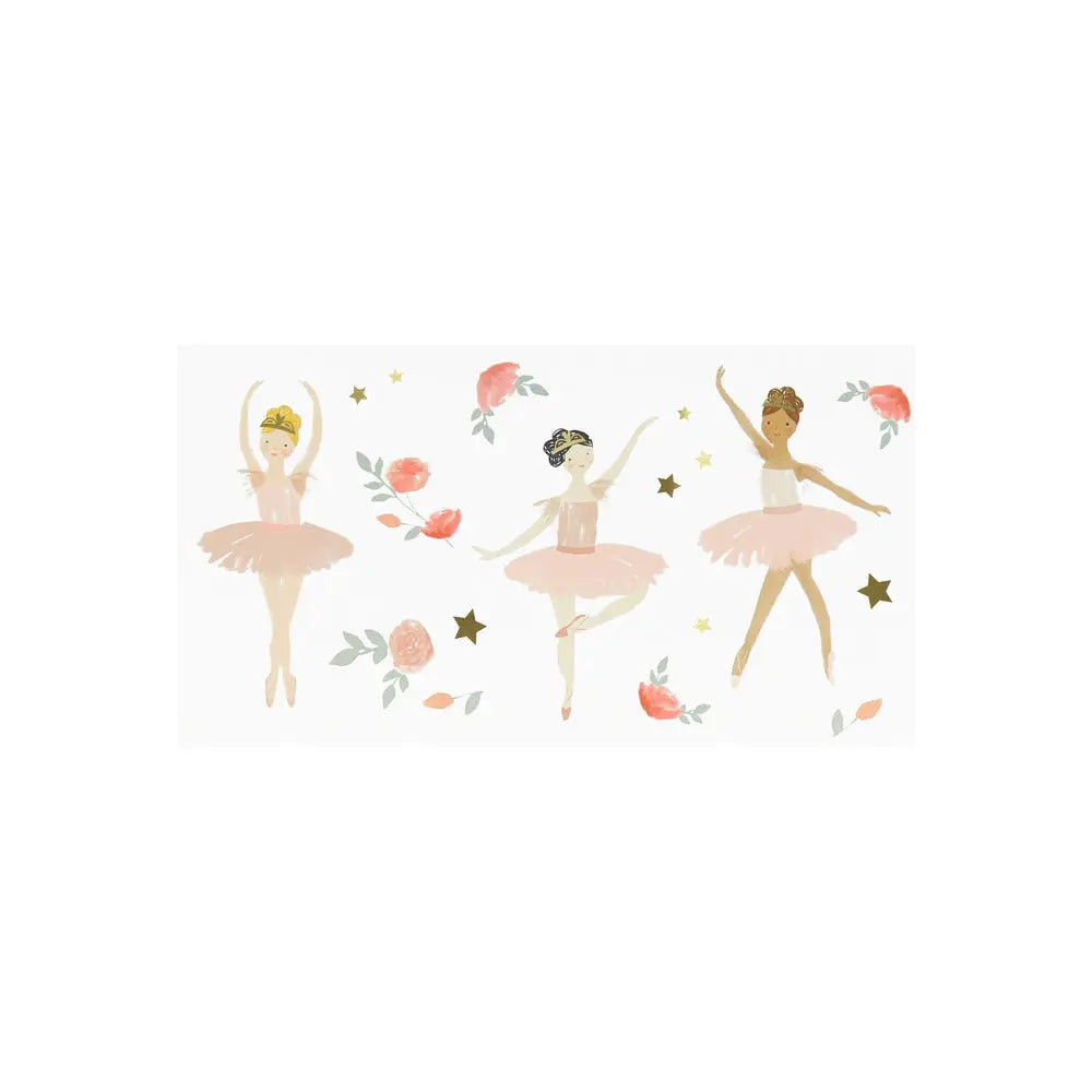 Ballerina Tattoos (x 2) Meri Meri