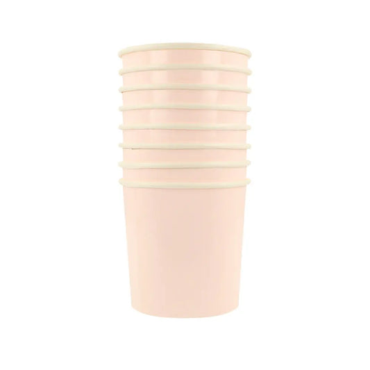 Ballet slipper pink tumbler cups Meri Meri
