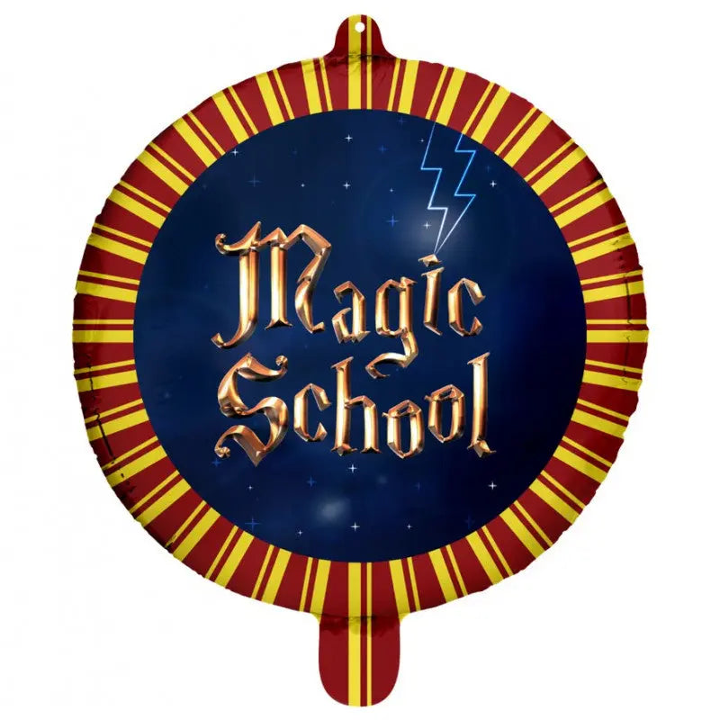 Ballon Foil 45cm MAGIC SCHOOL Cotillons D Alsace