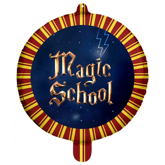 Ballon Foil 45cm MAGIC SCHOOL Cotillons D Alsace