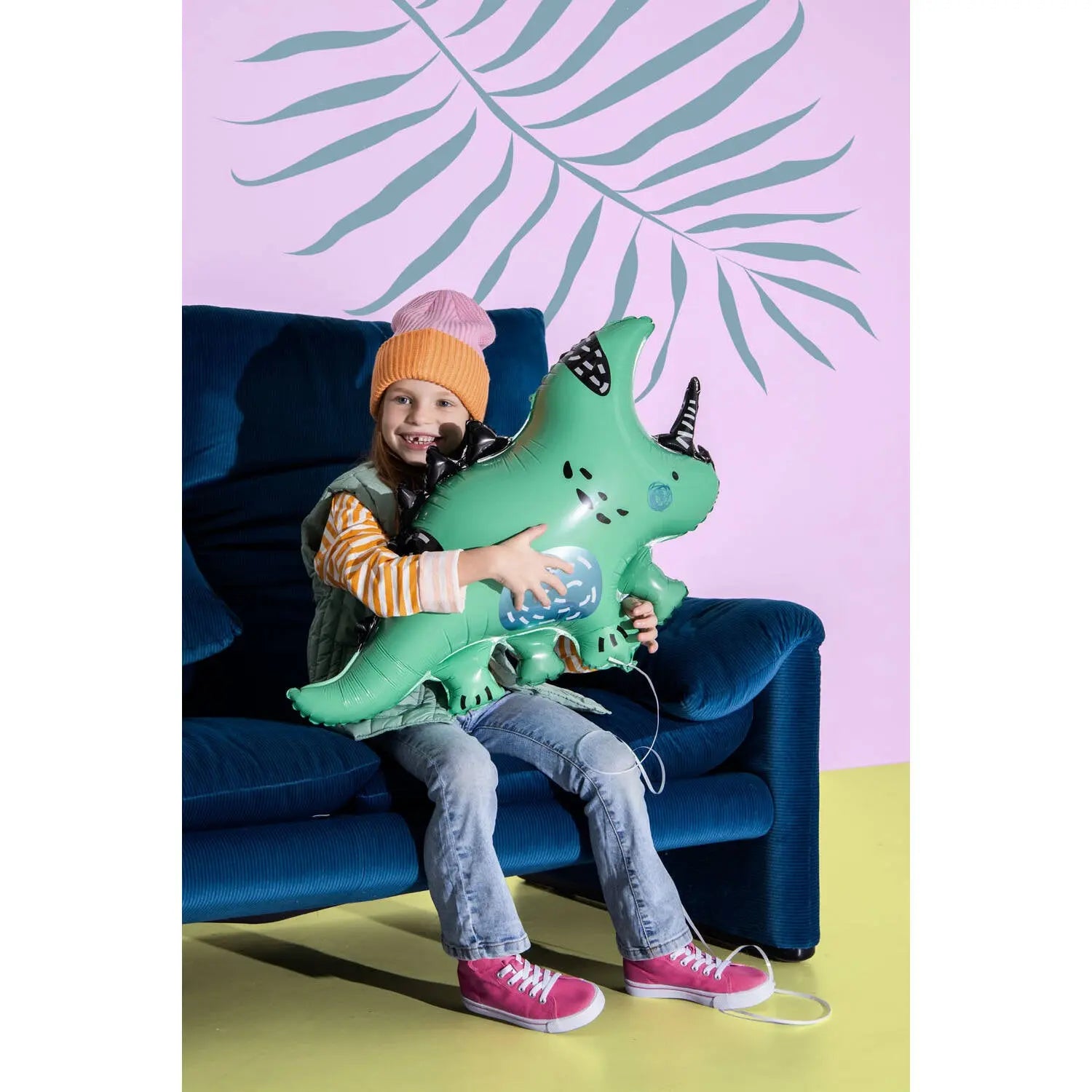 Balloon Foil Shape Dino 76x44cm Folat