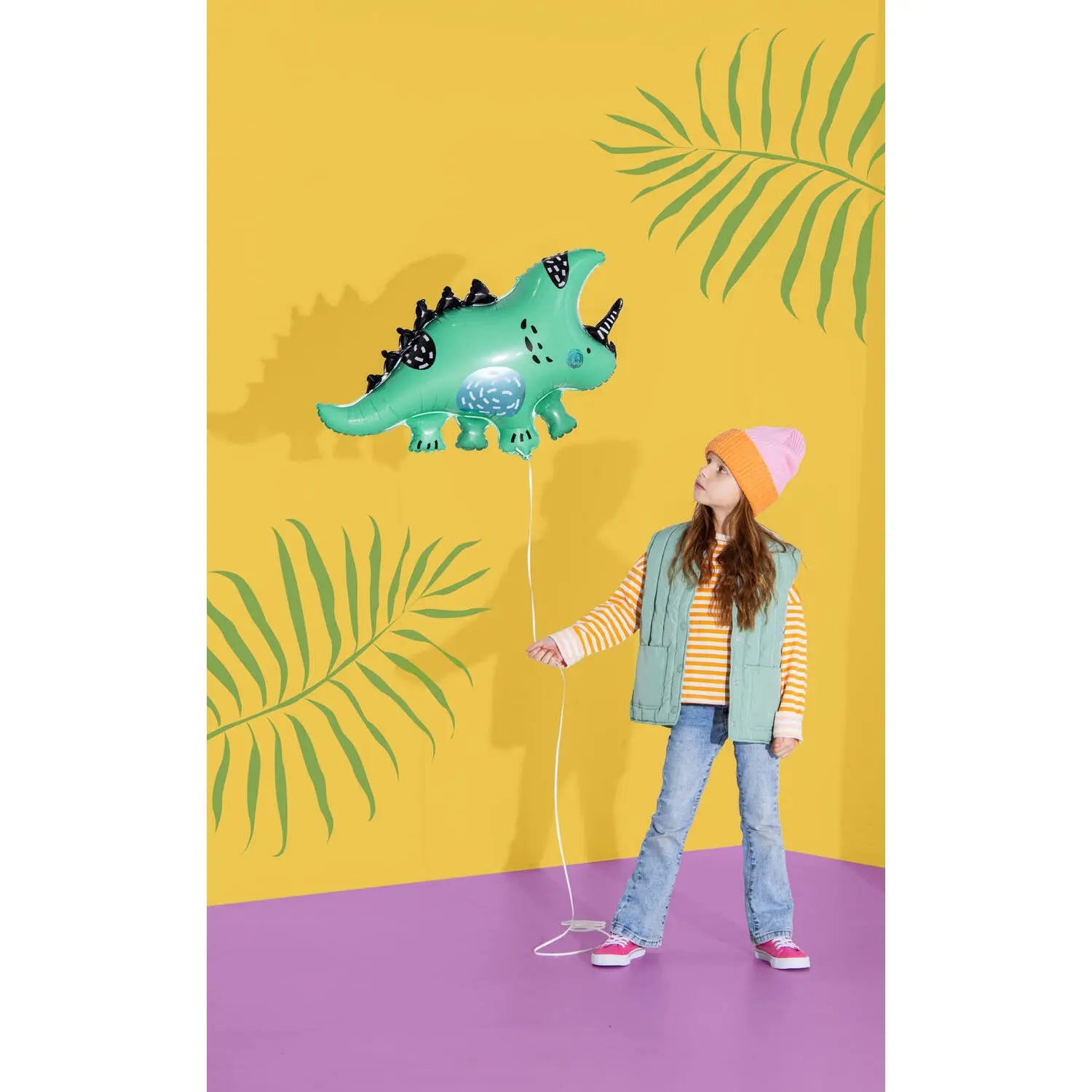 Balloon Foil Shape Dino 76x44cm Folat