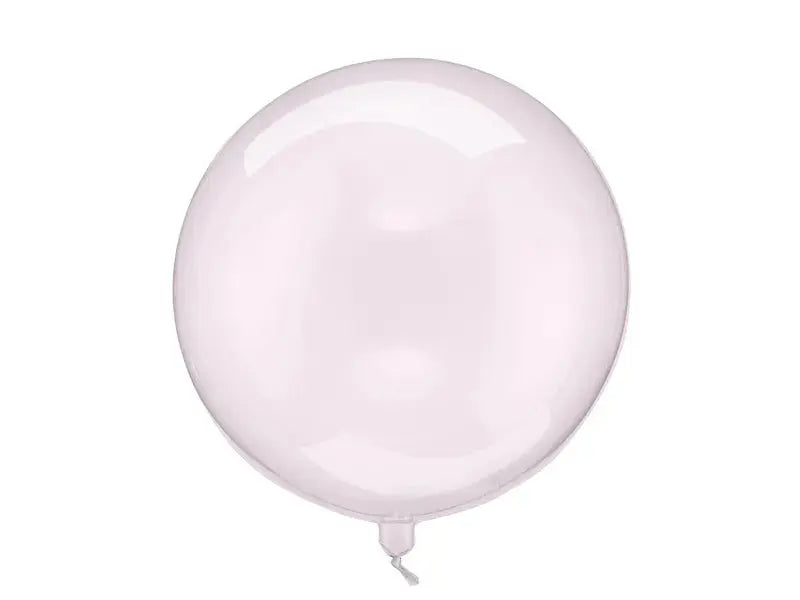 Balloon Sphere, 40cm, transparent pink Partydeco