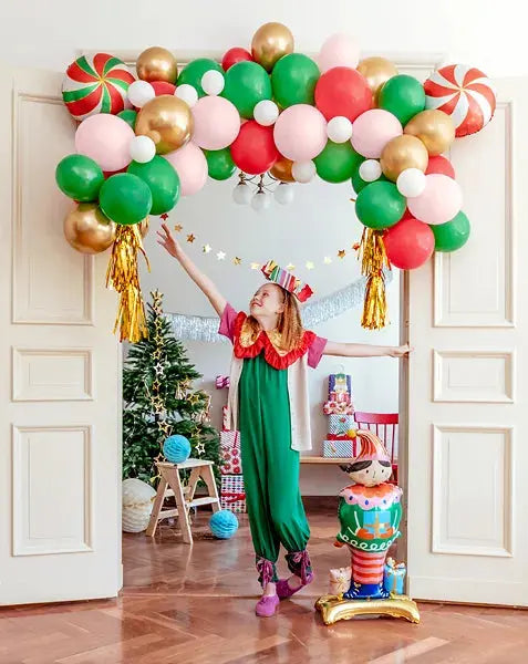 Balloon garland Candies, mix, 170x155 cm Folat