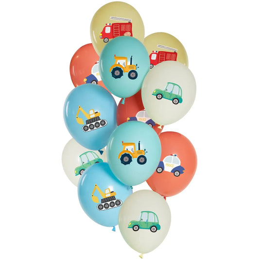 Balloons Car Party 33cm - 12 pieces Folat