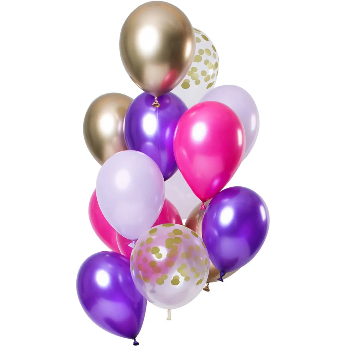 Balloons Purple Posh 33cm - 12 pieces Folat