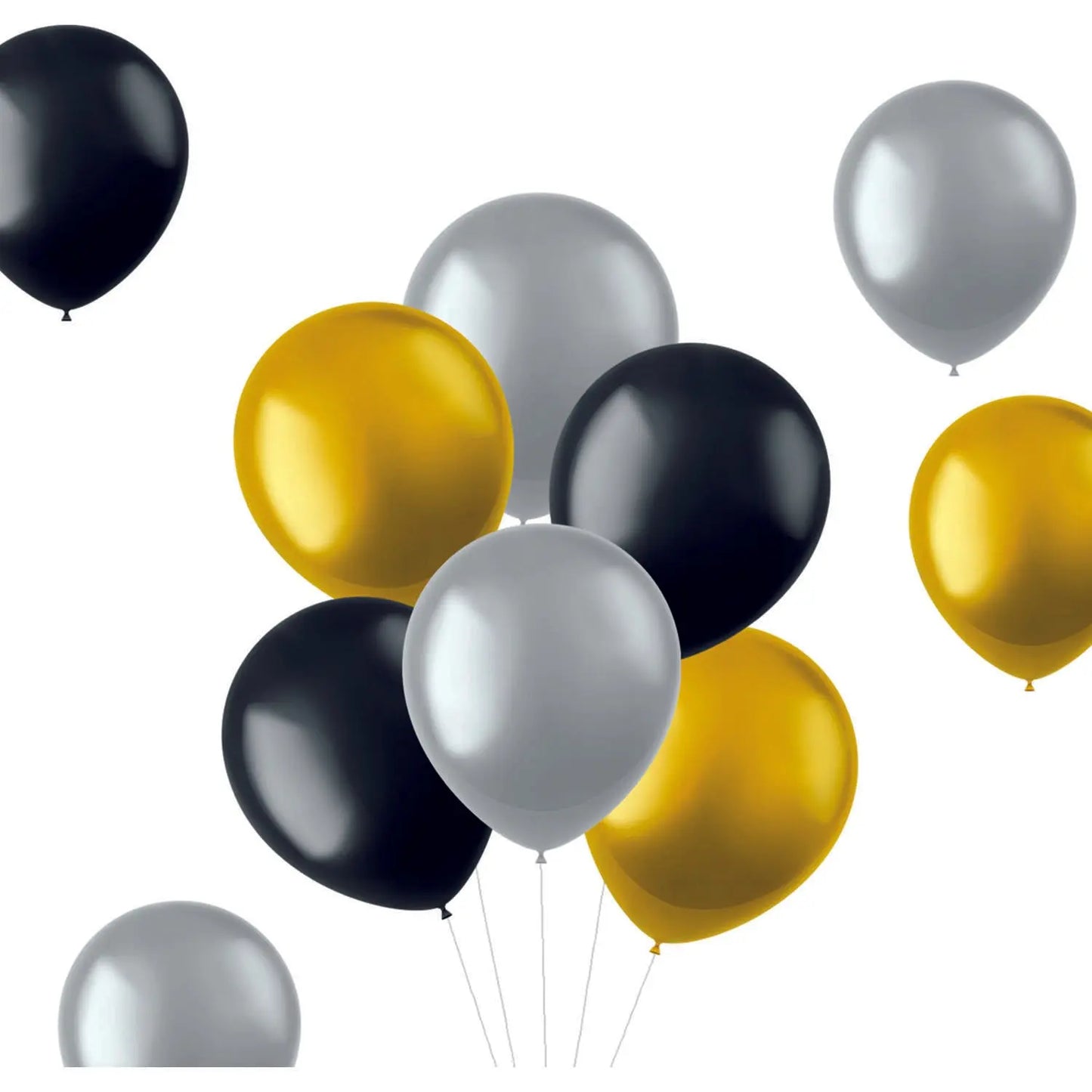 Balloons Rich Metallics 33cm - 10 pieces Folat