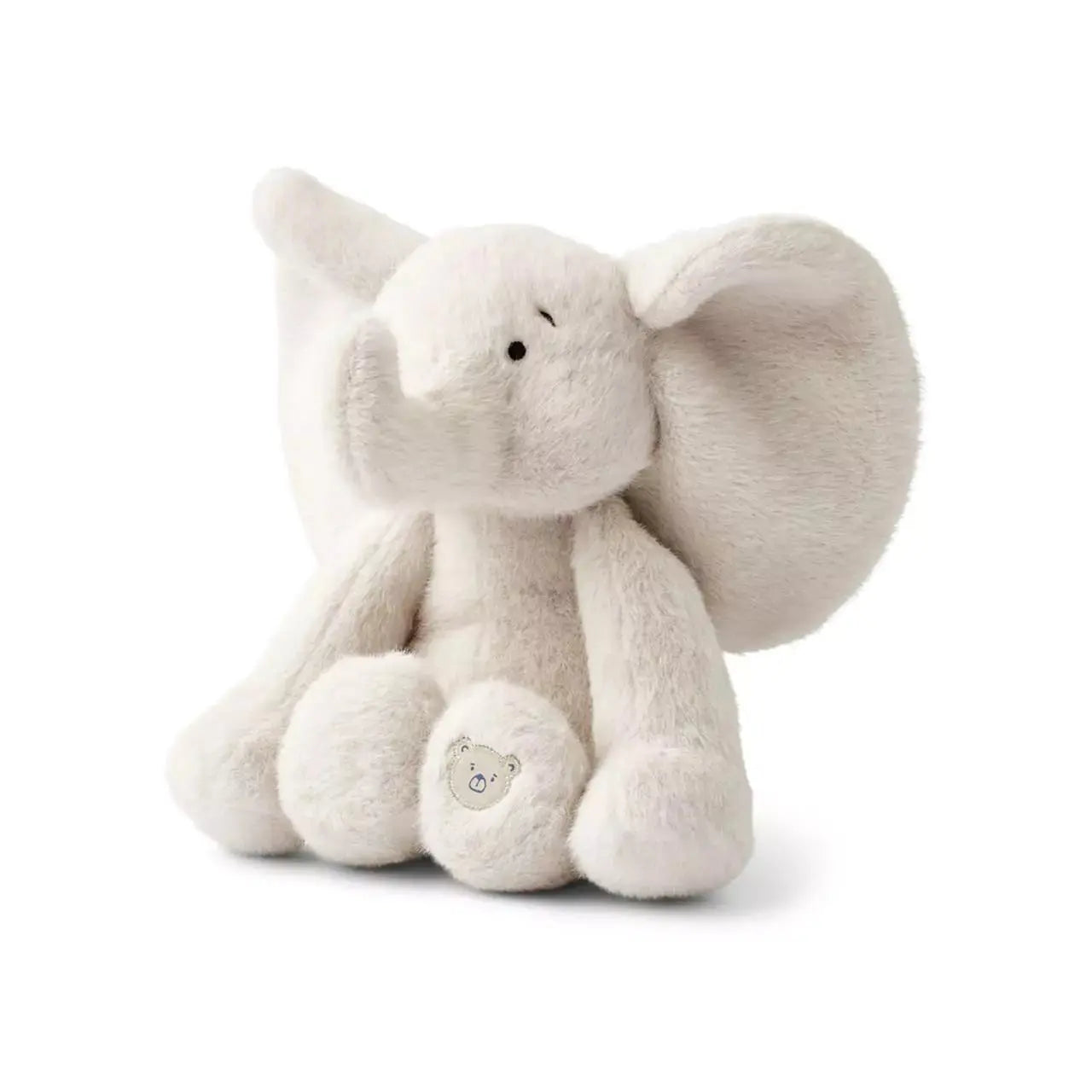 Berto the elephant cuddly toy - White LieWood