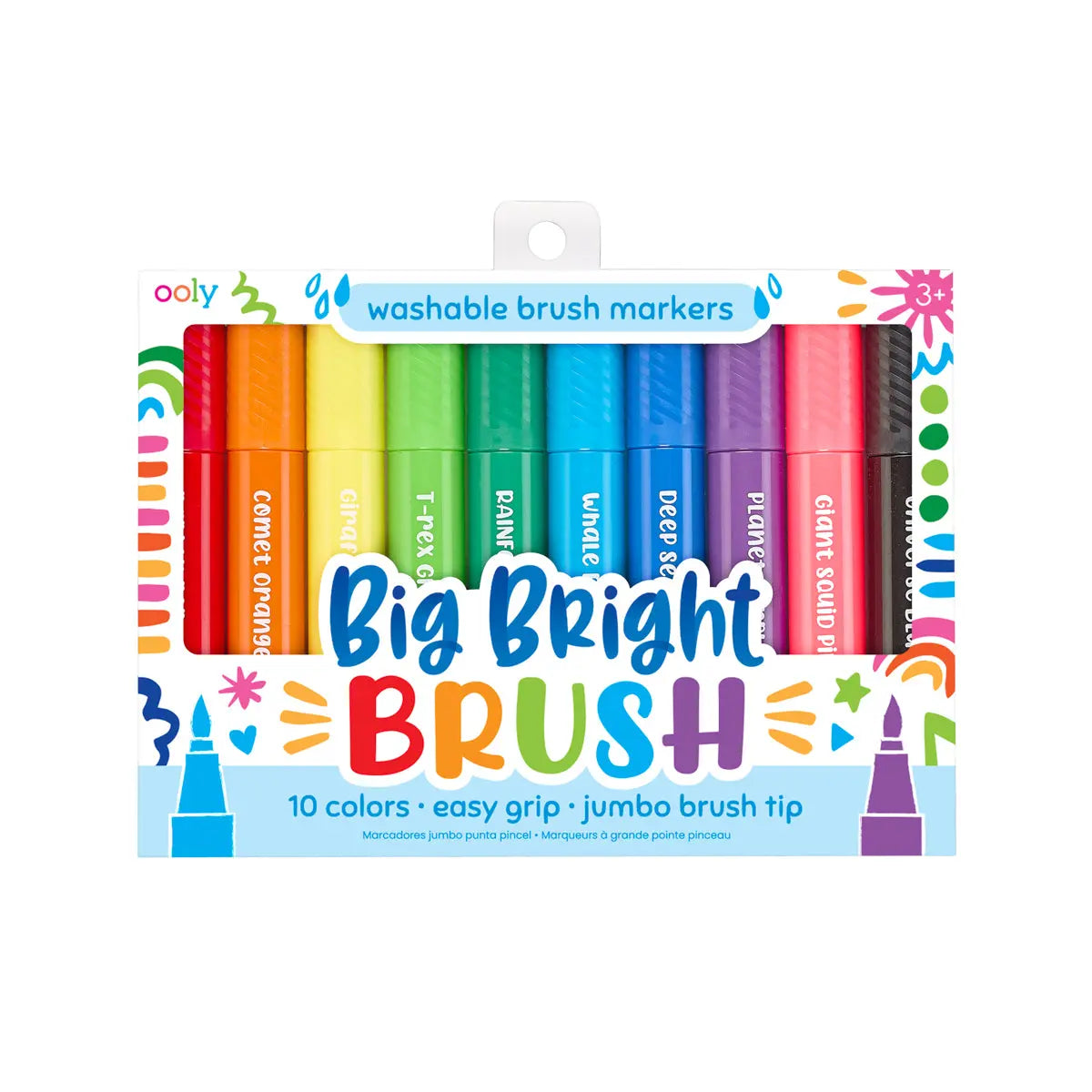 Big Bright Brush Markers OOLY