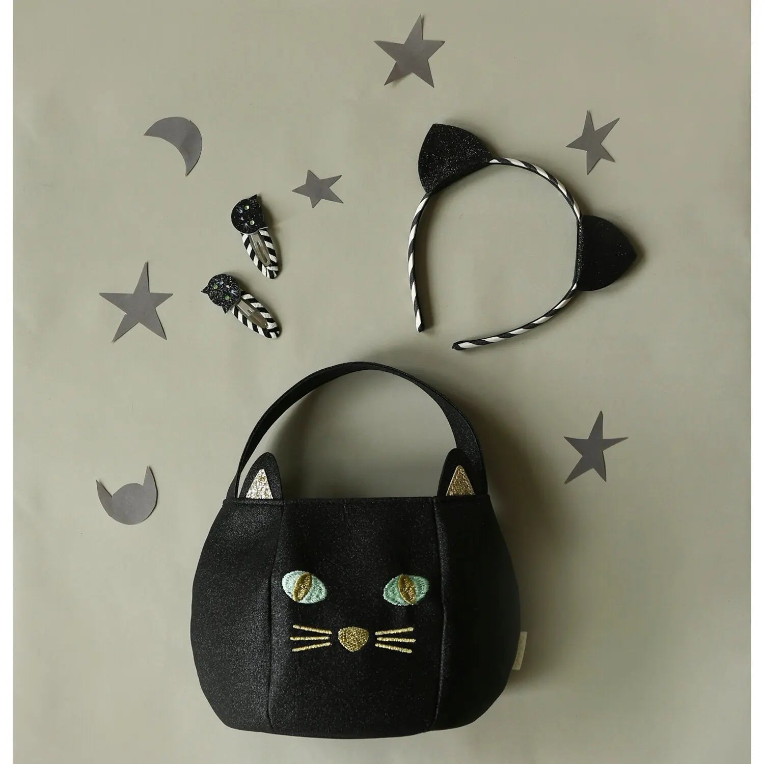 Black Cat Bucket Bag Rockahula