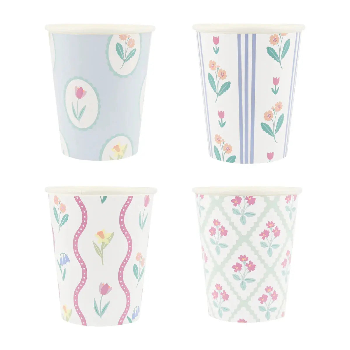 Bloomsbury floral cups Meri Meri
