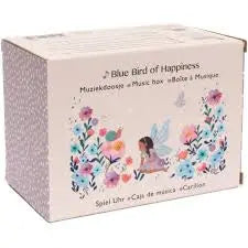 Blue bird of happiness (fairy)- music box Petit Monkey