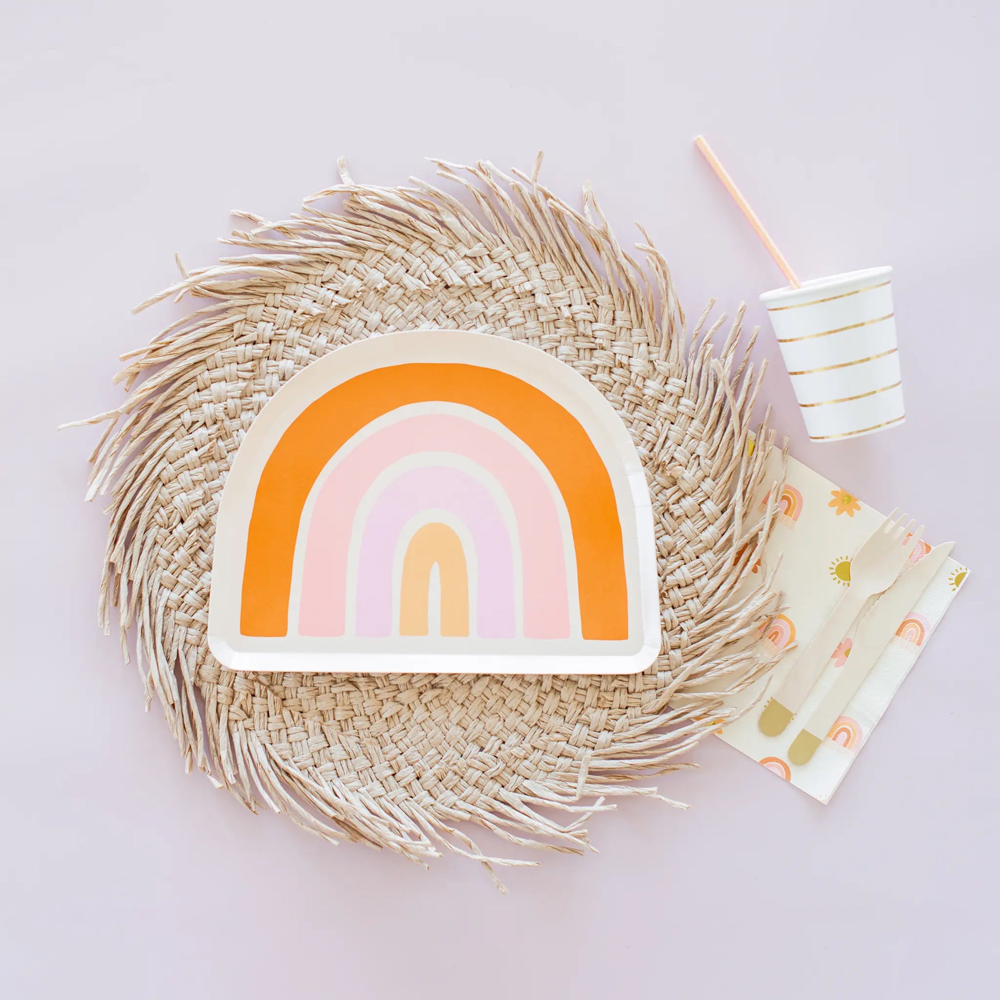 Boho Rainbow Large Napkins - 16 Pk. Jollity & Co. + Daydream Society