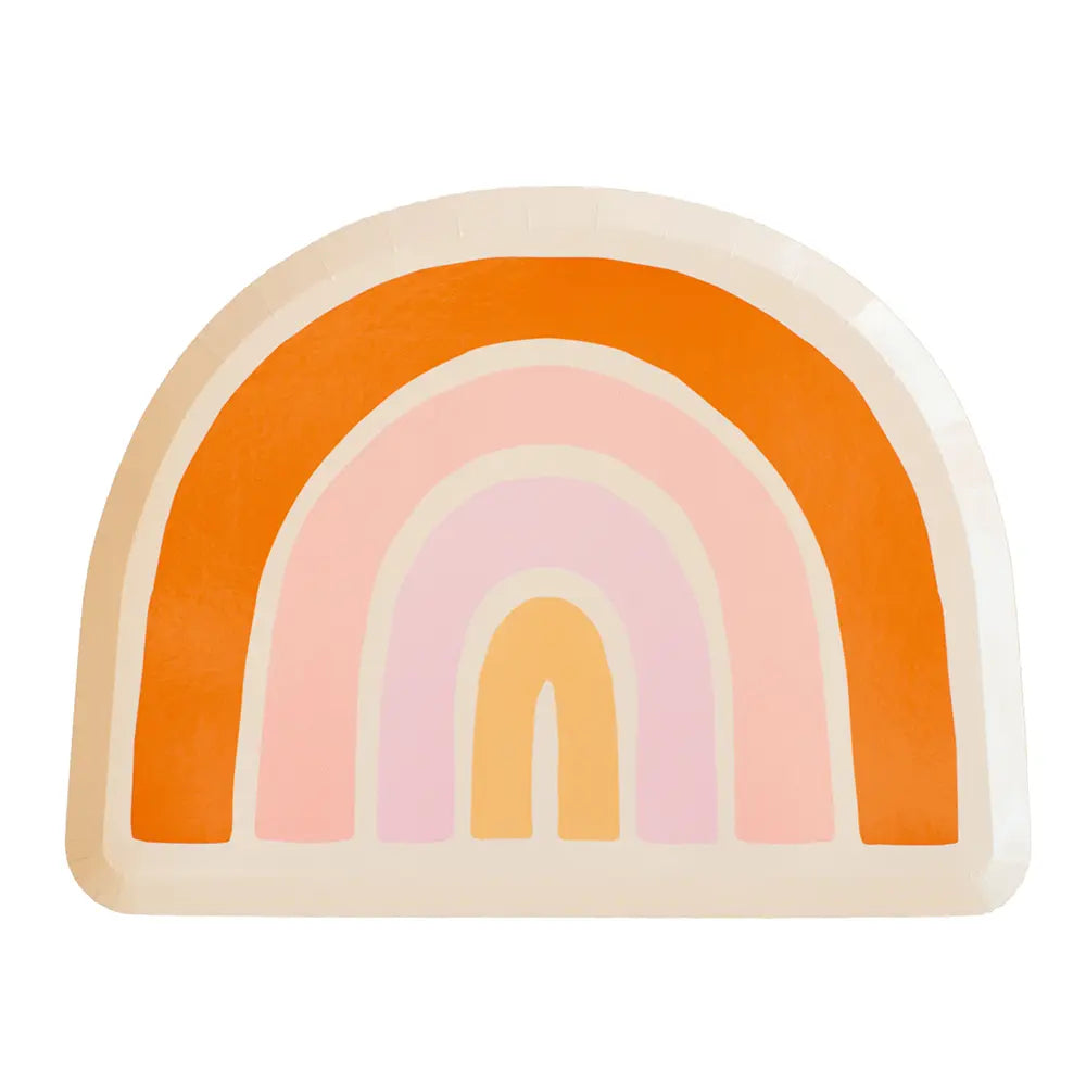 Boho Rainbow Large Plates - 8 Pk. Jollity & Co. + Daydream Society
