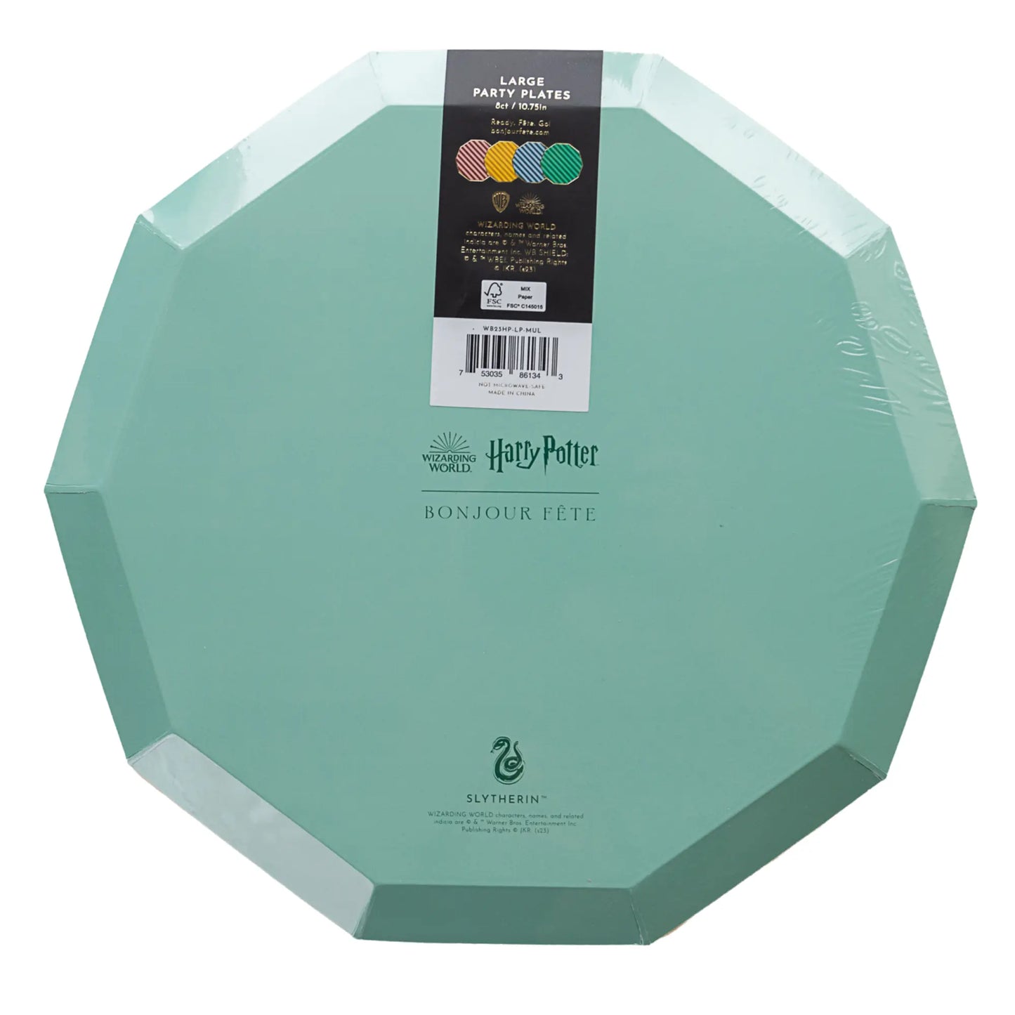 Bonjour Fête - HARRY POTTER X BONJOUR FÊTE HOUSE PRIDE LARGE PLATES Bonjour Fête