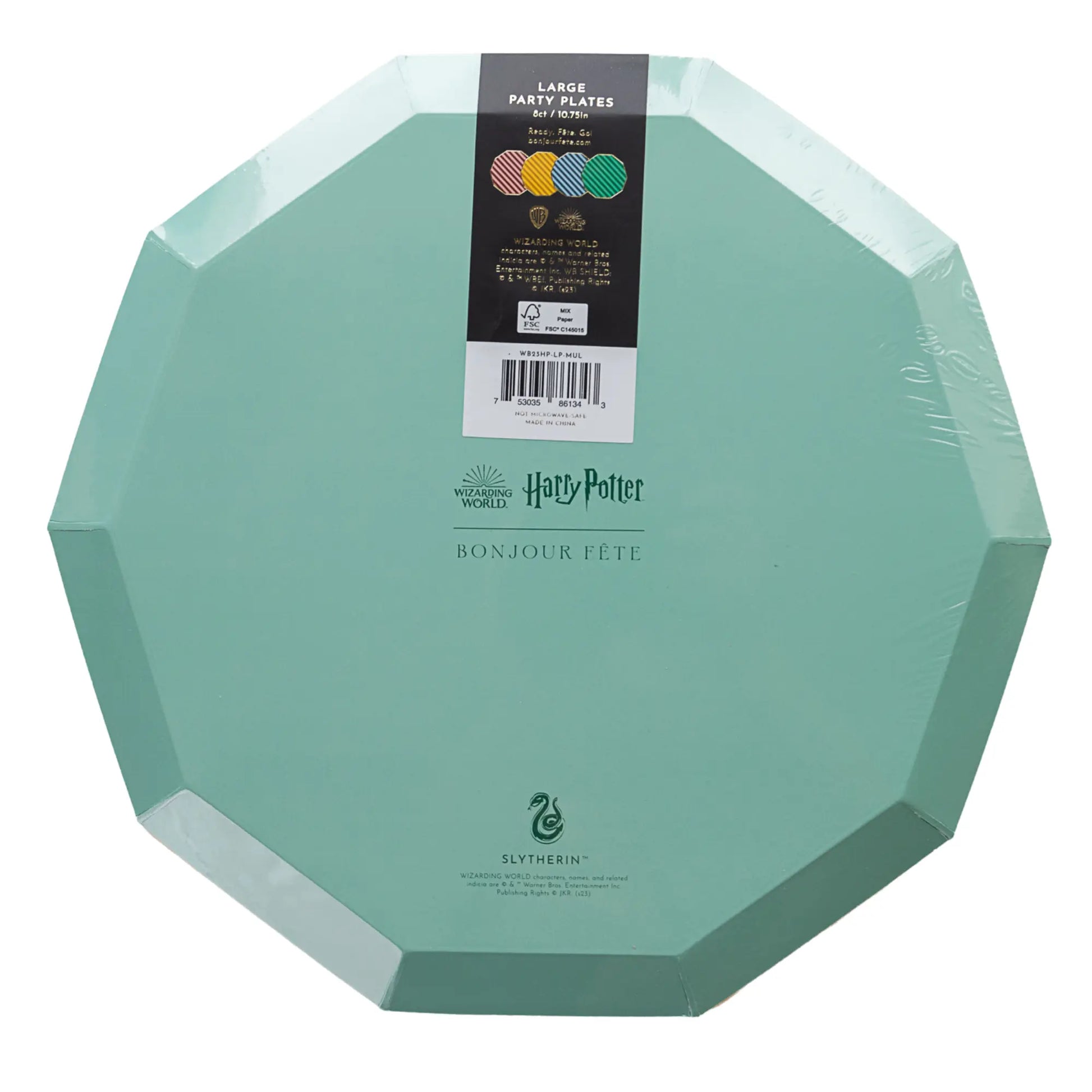 Bonjour Fête - HARRY POTTER X BONJOUR FÊTE HOUSE PRIDE LARGE PLATES Bonjour Fête