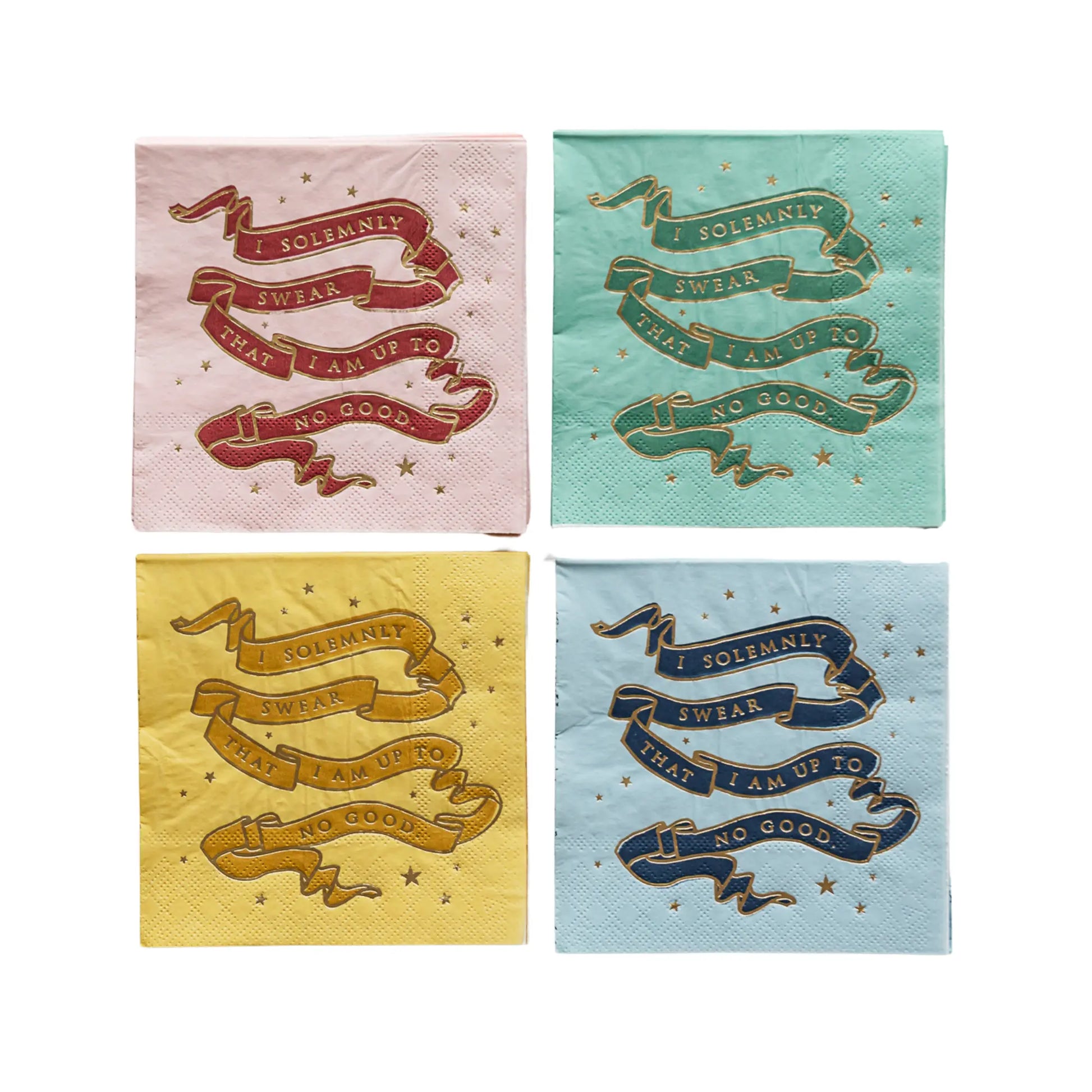 Bonjour Fête - HARRY POTTER X BONJOUR FÊTE HOUSE PRIDE SMALL PARTY NAPKINS Bonjour Fête