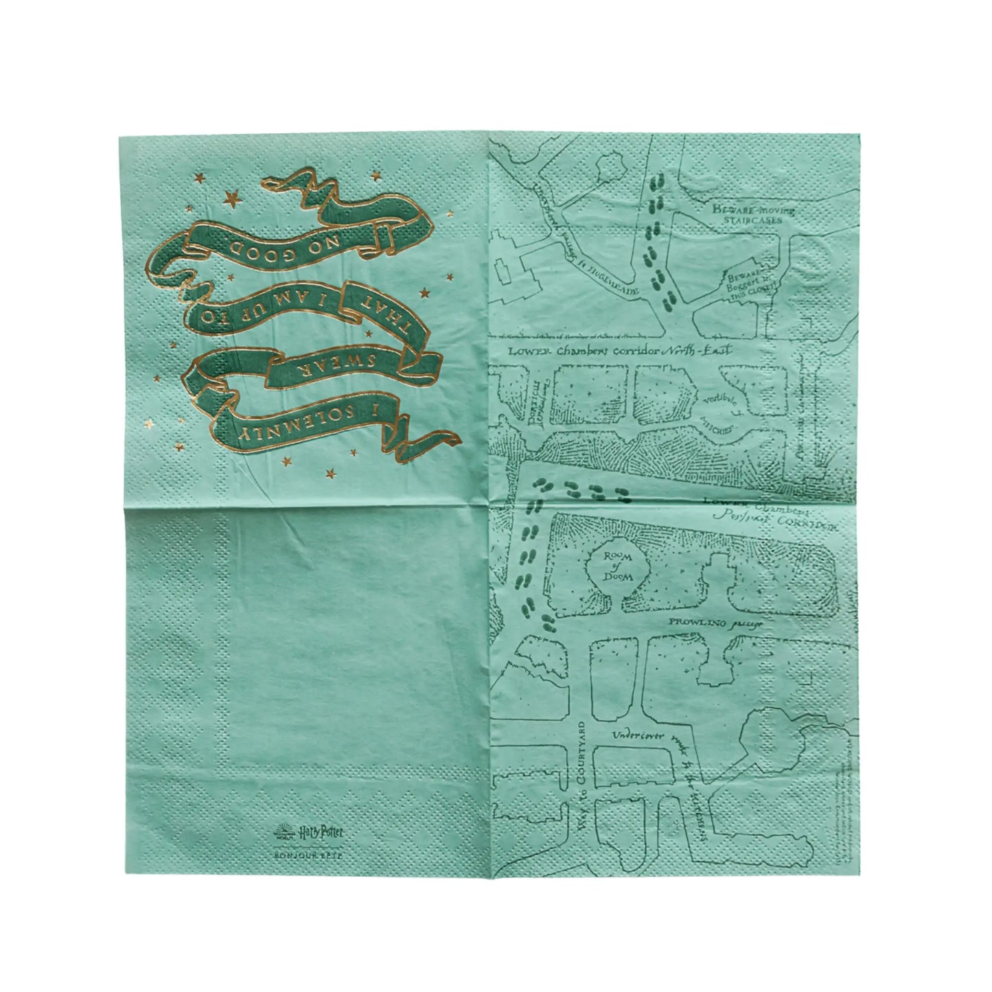 Bonjour Fête - HARRY POTTER X BONJOUR FÊTE HOUSE PRIDE SMALL PARTY NAPKINS Bonjour Fête