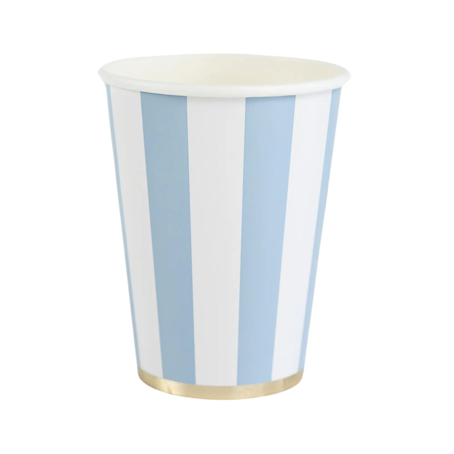 Bonjour Fête - SKY BLUE CABANA STRIPE CUPS Bonjour Fête