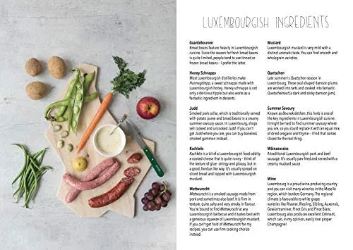 Book Tastes of Luxembourg Anne's Kitchen