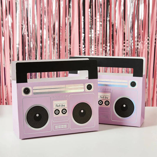 Boombox Party Bag 5 Pack Hootyballoo by Club Green