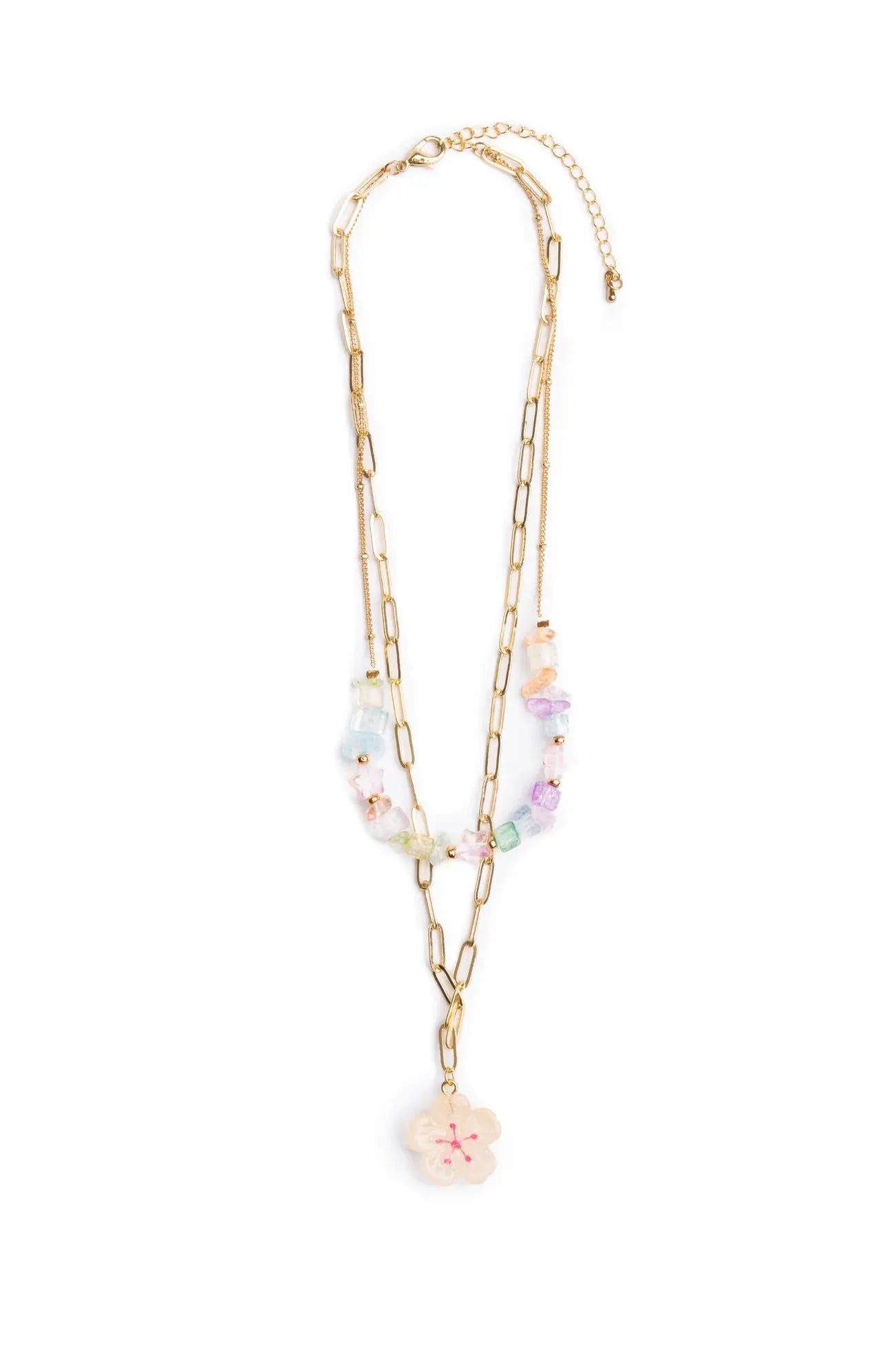 Boutique Chic Garden Gem Necklace thepartyville