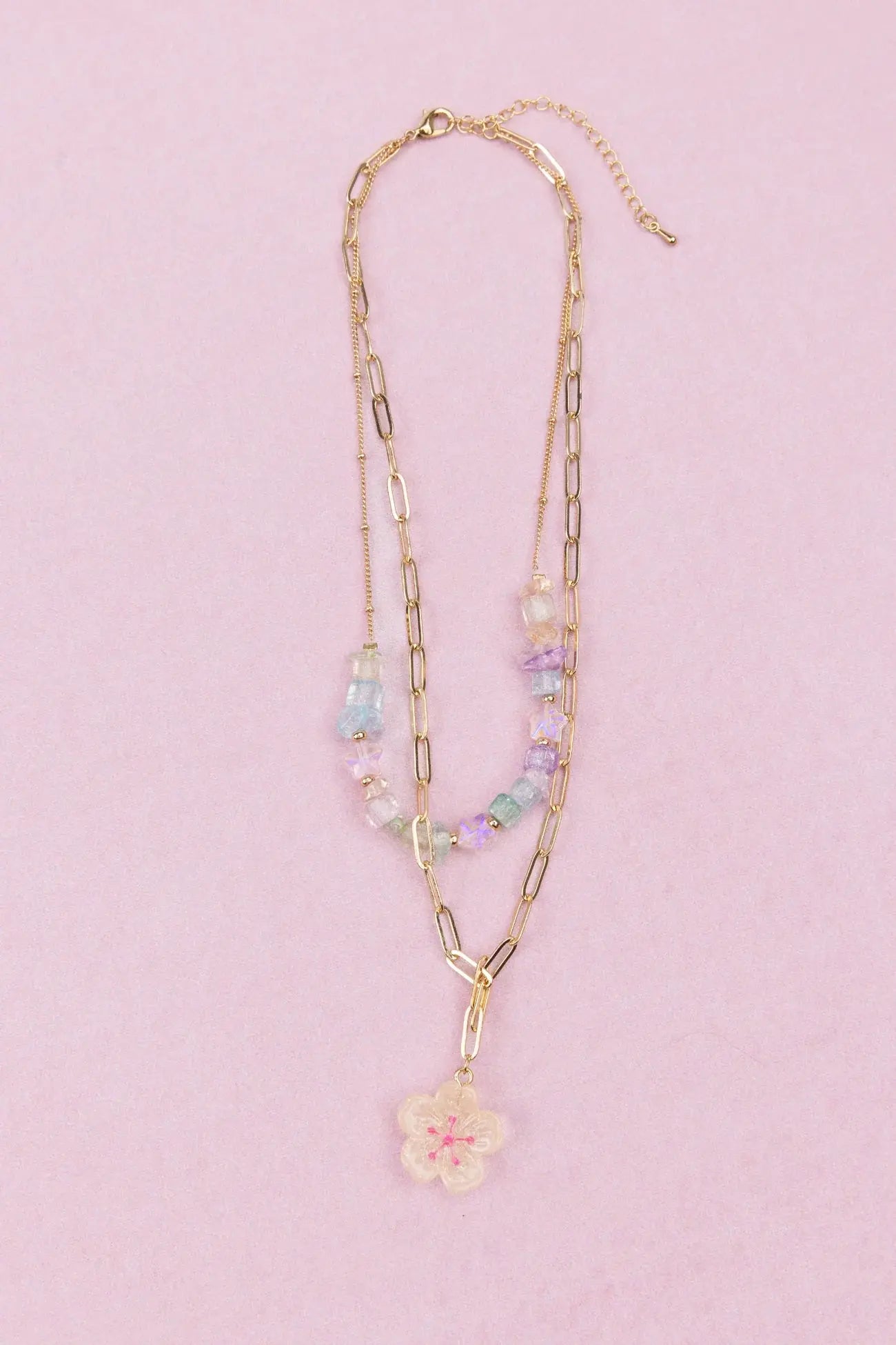 Boutique Chic Garden Gem Necklace thepartyville