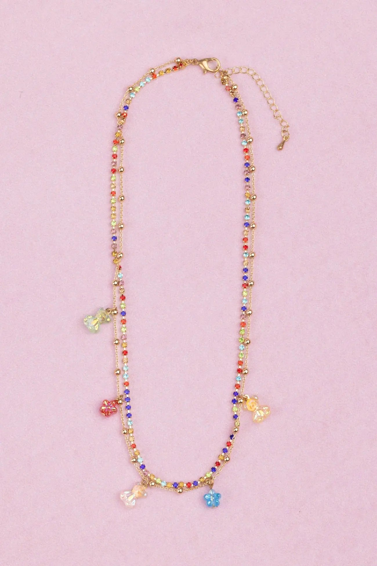 Boutique Chic Gummy Glam Necklace thepartyville