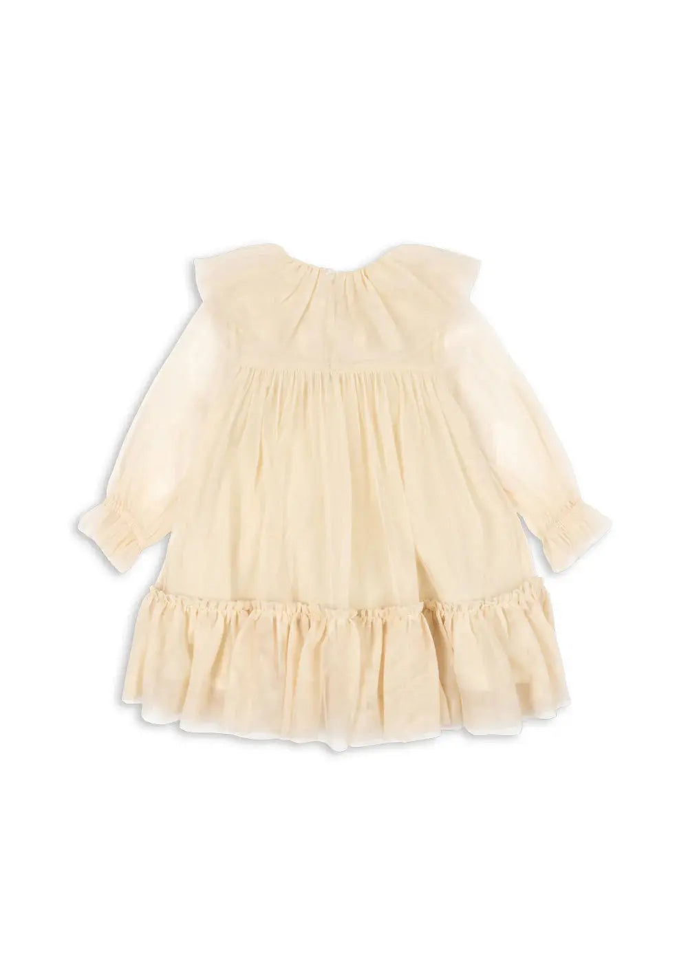 Bow Dress - Parchment Konges Slojd